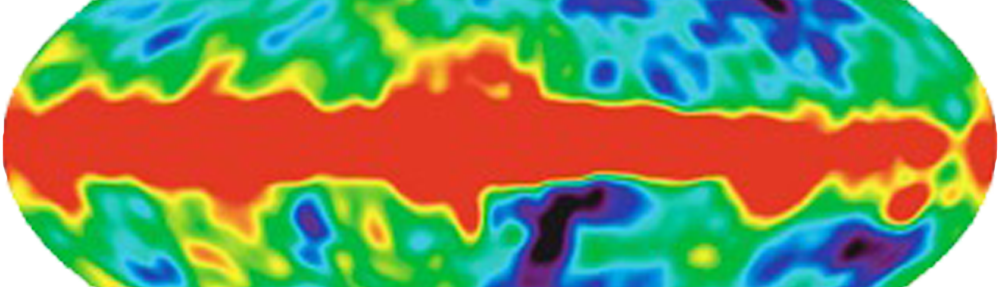 Verteilung der kosmischen Hintergrundstrahlung
